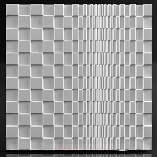3d панель из гипса Square