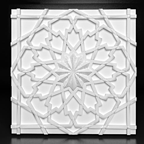 3d панель из гипса Auva