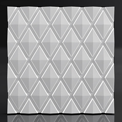 3d панель из гипса Diamond