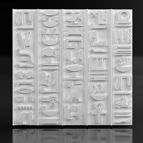 3d панель из гипса Pharaon