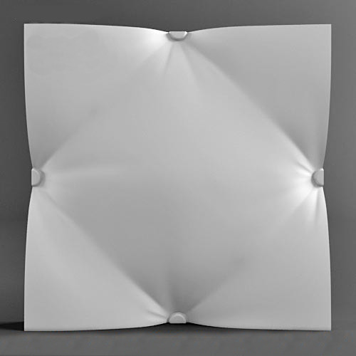 3d панель из гипса Pillow
