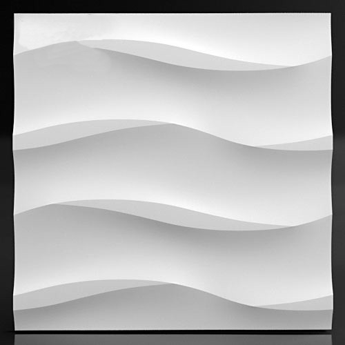 3d панель из гипса Plain