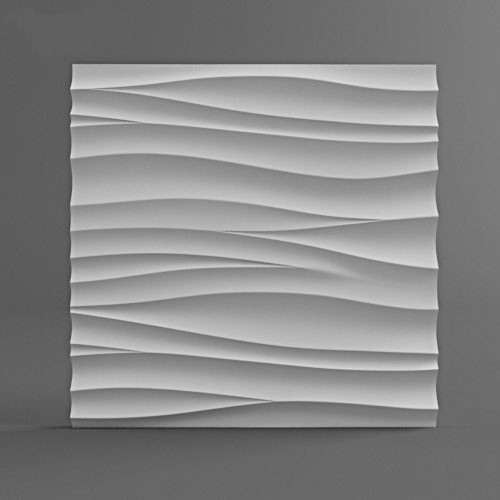 3d панель из гипса Горизонт