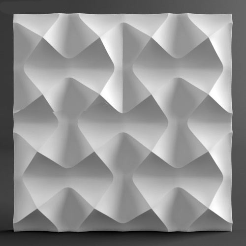3d панель из гипса Духр