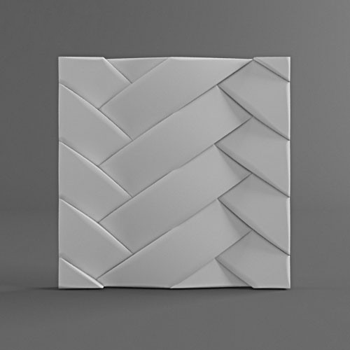 3d панель из гипса Плейона