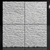 3d панель из гипса Камень (булыжник)
